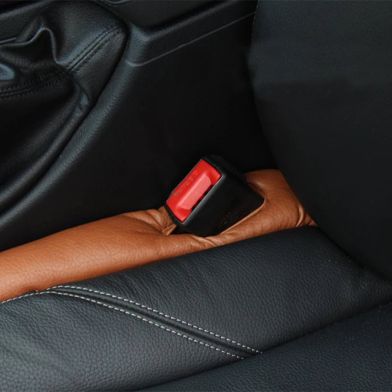 2Pc Car Seat Gap Filler Leak-proof Filling Strip Car Seat Gap Anti-drop Interior Side Seam Plug Strip Car Decoration Supplies