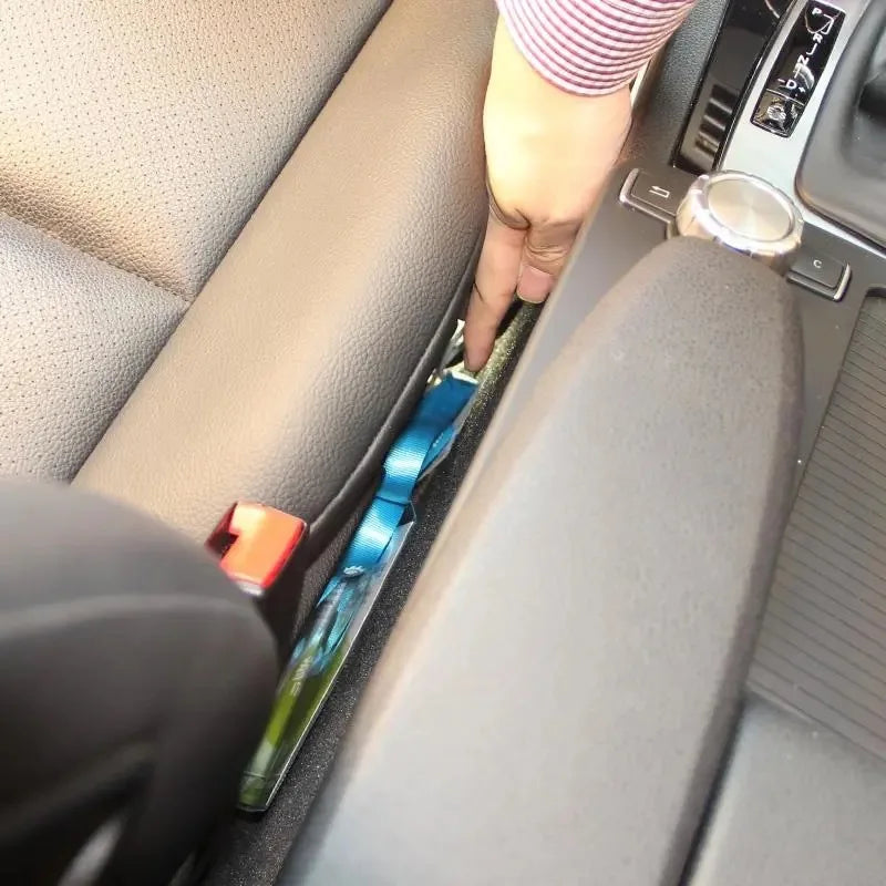 2Pc Car Seat Gap Filler Leak-proof Filling Strip Car Seat Gap Anti-drop Interior Side Seam Plug Strip Car Decoration Supplies